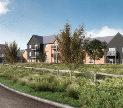 Plans for 74 homes on former green belt land approved in Mayford