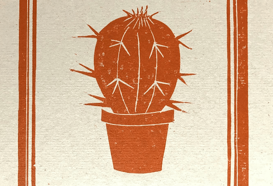 Carve lino to create art in printmaking workshop