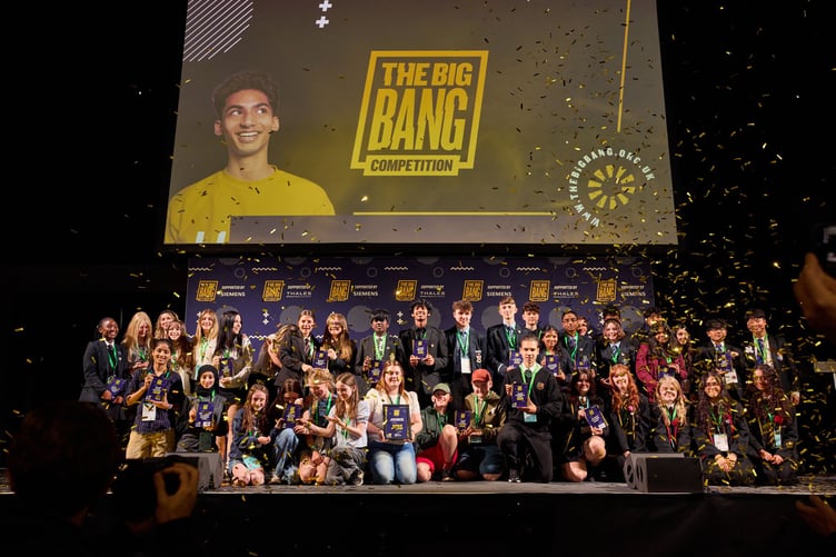 The 2026 London International Youth Science Forum Big Bang Competition winners.