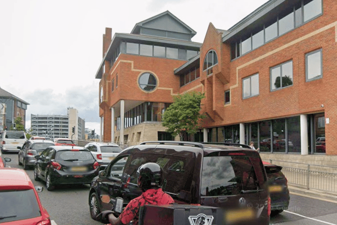 Traffic in Park Street, Guildford.