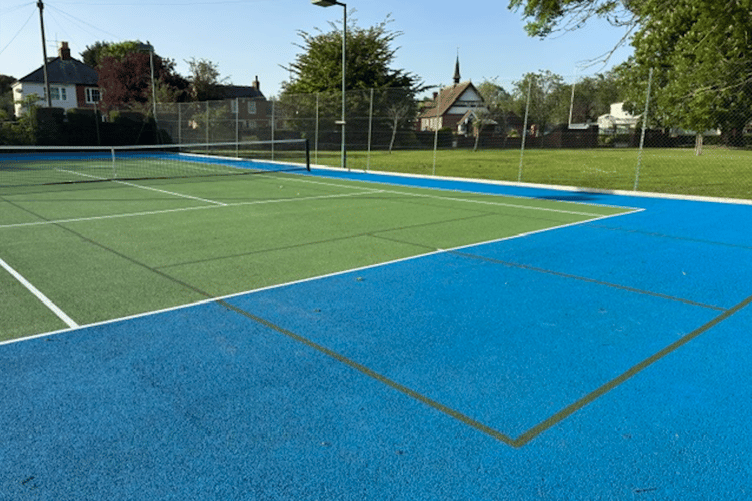 Chobham Tennis Club, June 2026.