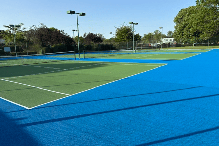 Chobham Tennis Club, June 2026.