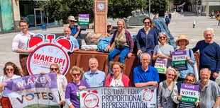 Campaign for electoral reform comes to town
