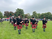 Pipe band has date to play in Jubilee Square
