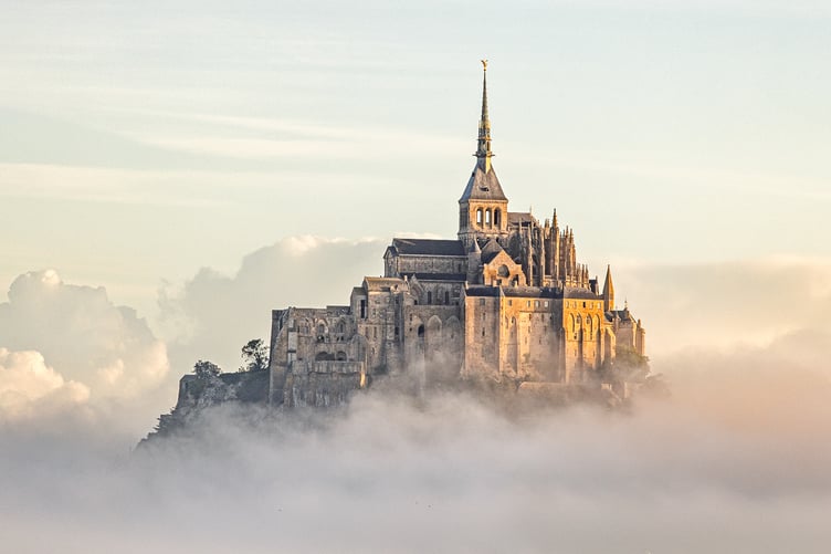 Mont St Michel – Morning Glow by Stephen Wilder Advanced class First place