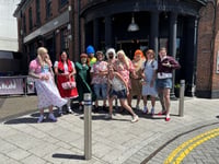 Walkers take to their heels in good cause