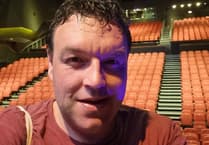 A peek behind the scenes at G Live and my sobering moment with a bottle tombola