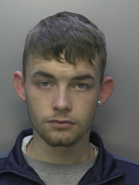 Liam Carroll has been jailed for two years and 11 months for stealing cars.