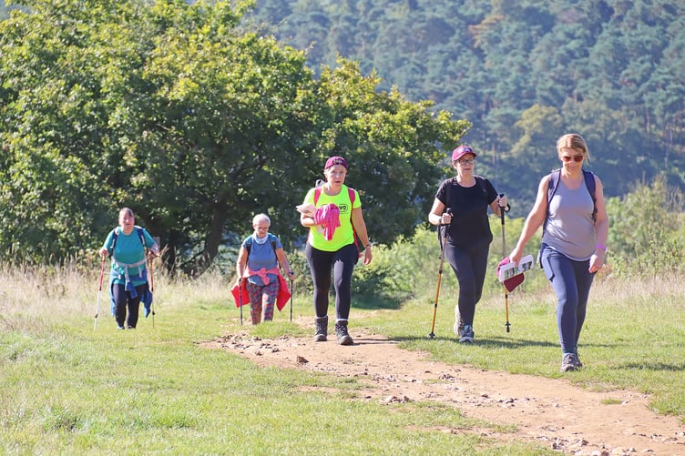 The 5 Peaks Challenge combines fundraising and fabulous scenery. Image courtesy of Surrey Care Trust