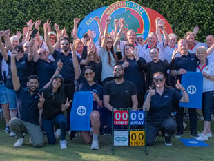 Bowls club welcomes eye-catching sponsor