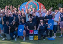 Mayford Hall Bowls club sponsorship catches the eye