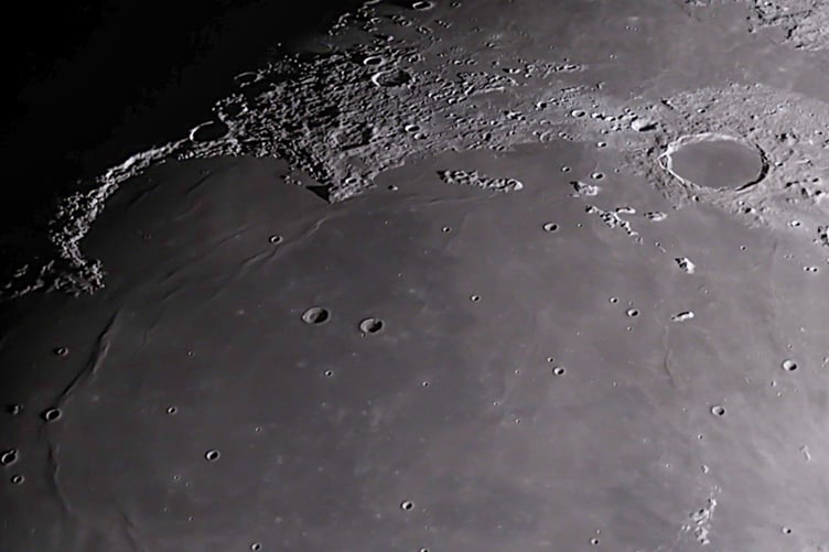 John Axtell: Sunrise at the Moon's Bay of Rainbows