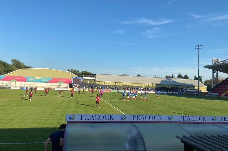 Woking and Portsmouth get ready for kick-off