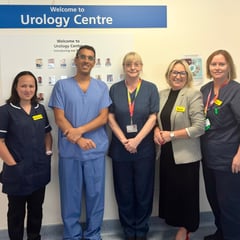 Prostate cancer diagnosis team earn recognition