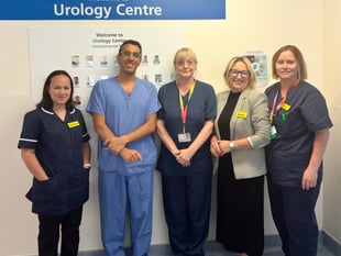 Prostate cancer diagnosis team earn recognition