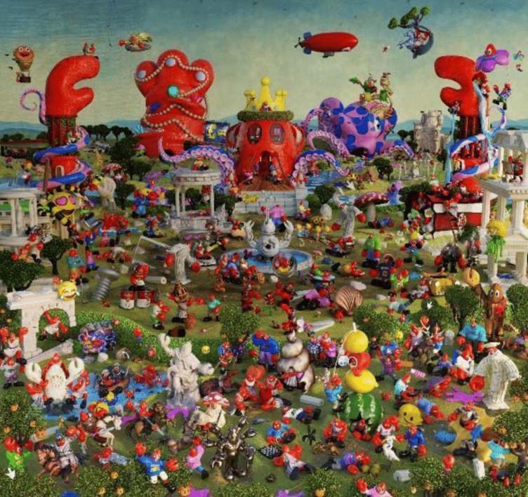 The Lost Gardens of Lobsteropolis by Philip Colbert.