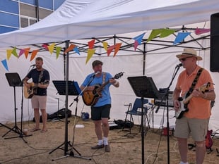 Village puts on show in glorious sunshine