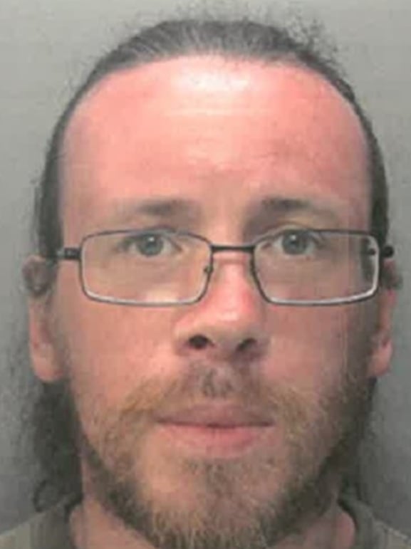 Oliver Shoesmith, 44, exposed himself to two women on a train to Farnham.