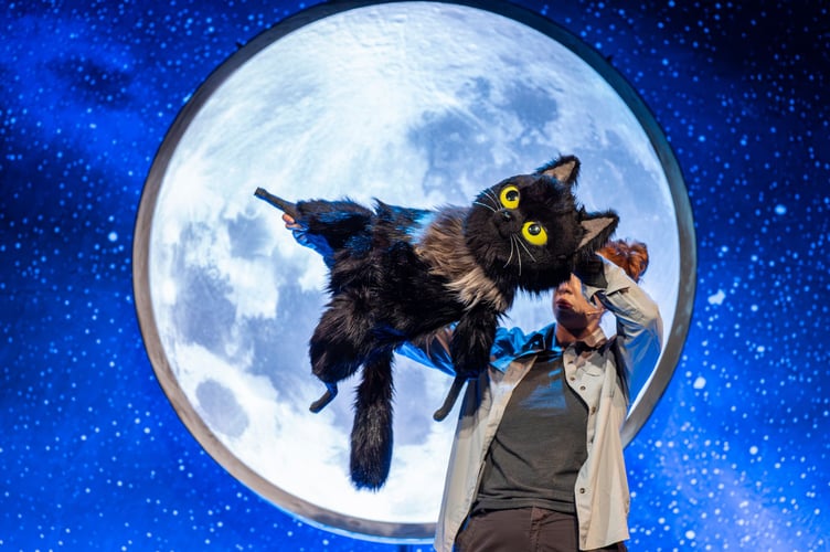 Toto the Ninja Cat and the Great Snake Escape production photos taken on the 1st April 2026 at Mercury Theatre Colchester.