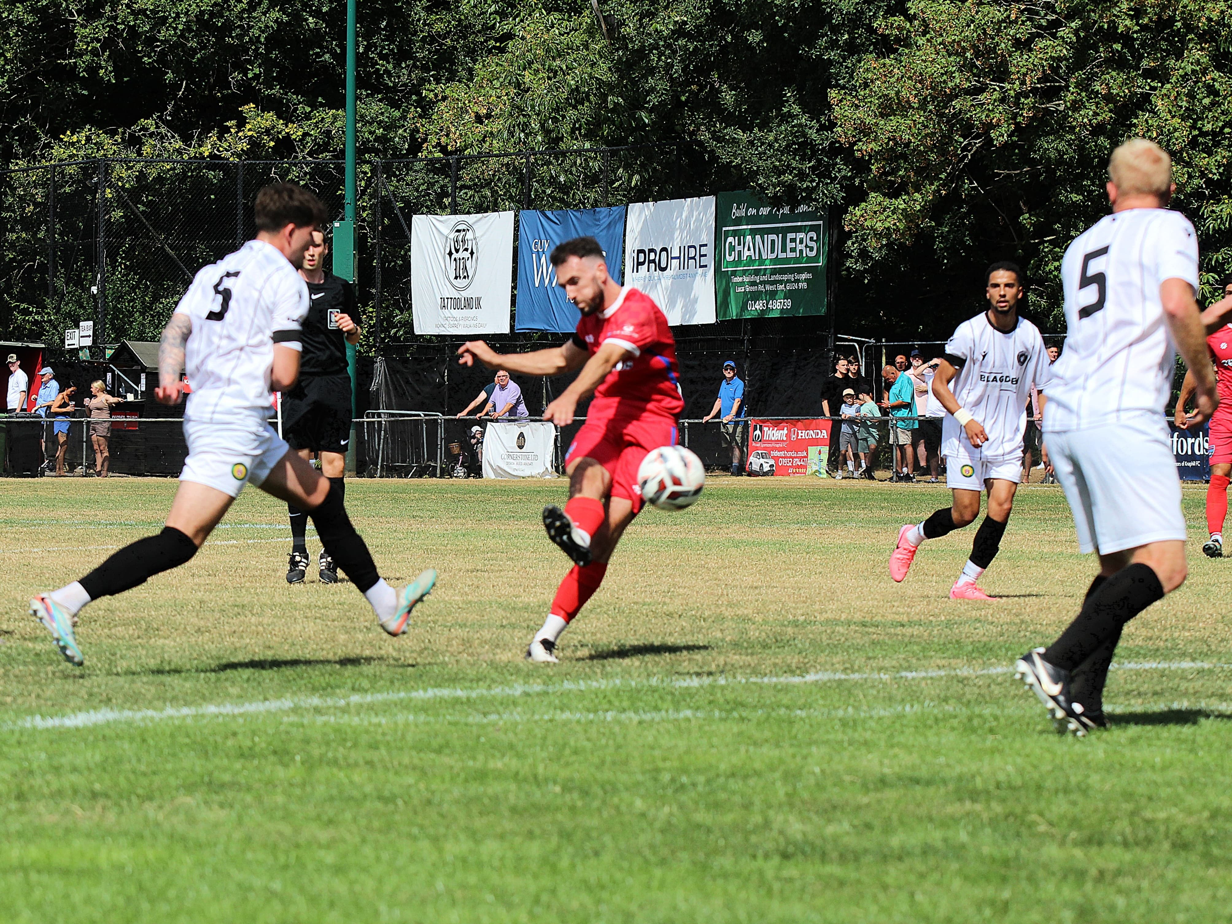 Cheek's strike fires Knaphill to opening-day win