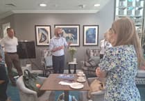Care home welcomes MP to business brunch event