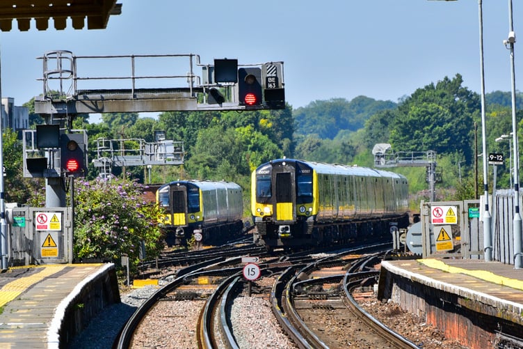Class 444 and 450 trains