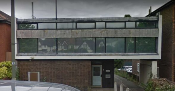 The former NatWest bank building in Guildford.