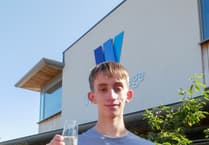 Seeing stars on A-Level results day at Woking College