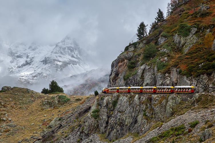 Pyrenees Artouste Express by Robert Hewitt