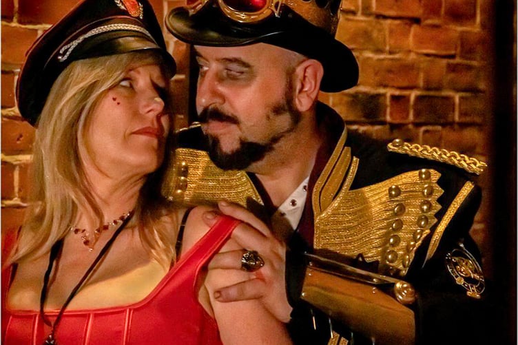 Steam Punks at Milestones by Keith Newton
