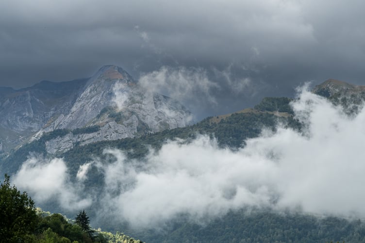 Pyrenees Morning Mist by Robert Hewitt