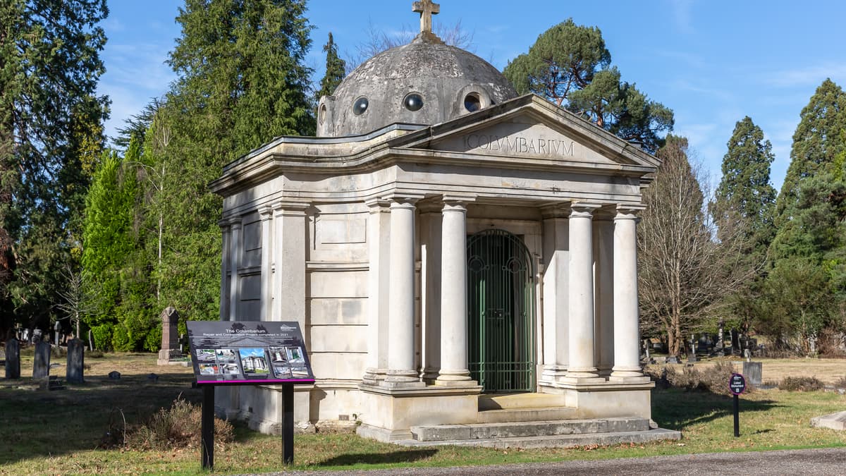 Brookwood Cemetery opens historic mausoleums