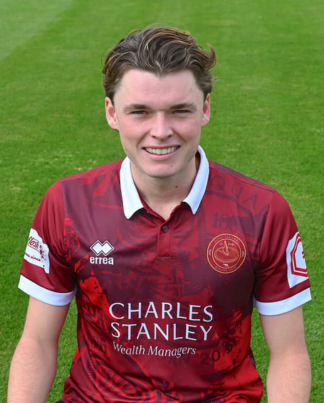 Dial Square's George Lawrence had a goal disallowed for offside (Photo: Dial Square FC)