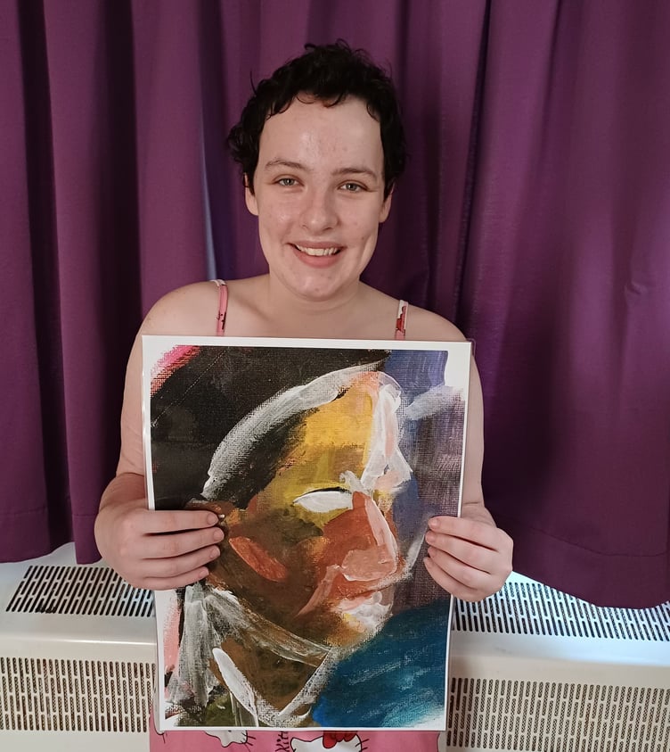 Jess of Woking has won a Royal College of Psychiatrists art competition.