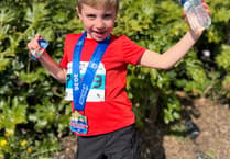 Six-year-old sports star Tyler Connelly breaks British 2km record