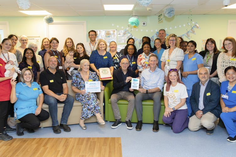 Ashford & St Peter's Bliss platinum award