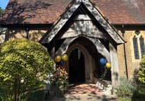 Cake and crazy golf mark church's special day