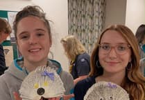 Good work! Girls quick to lend helping hand
