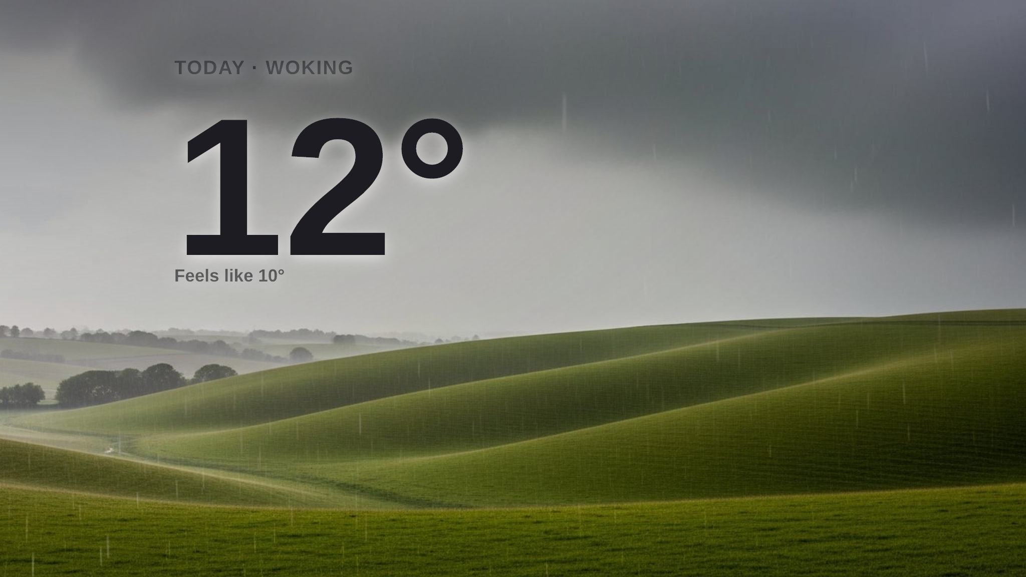 Heavy rain on the way for Woking - here's your Friday forecast