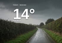 Heavy rain on the way for Woking - here's your Thursday forecast