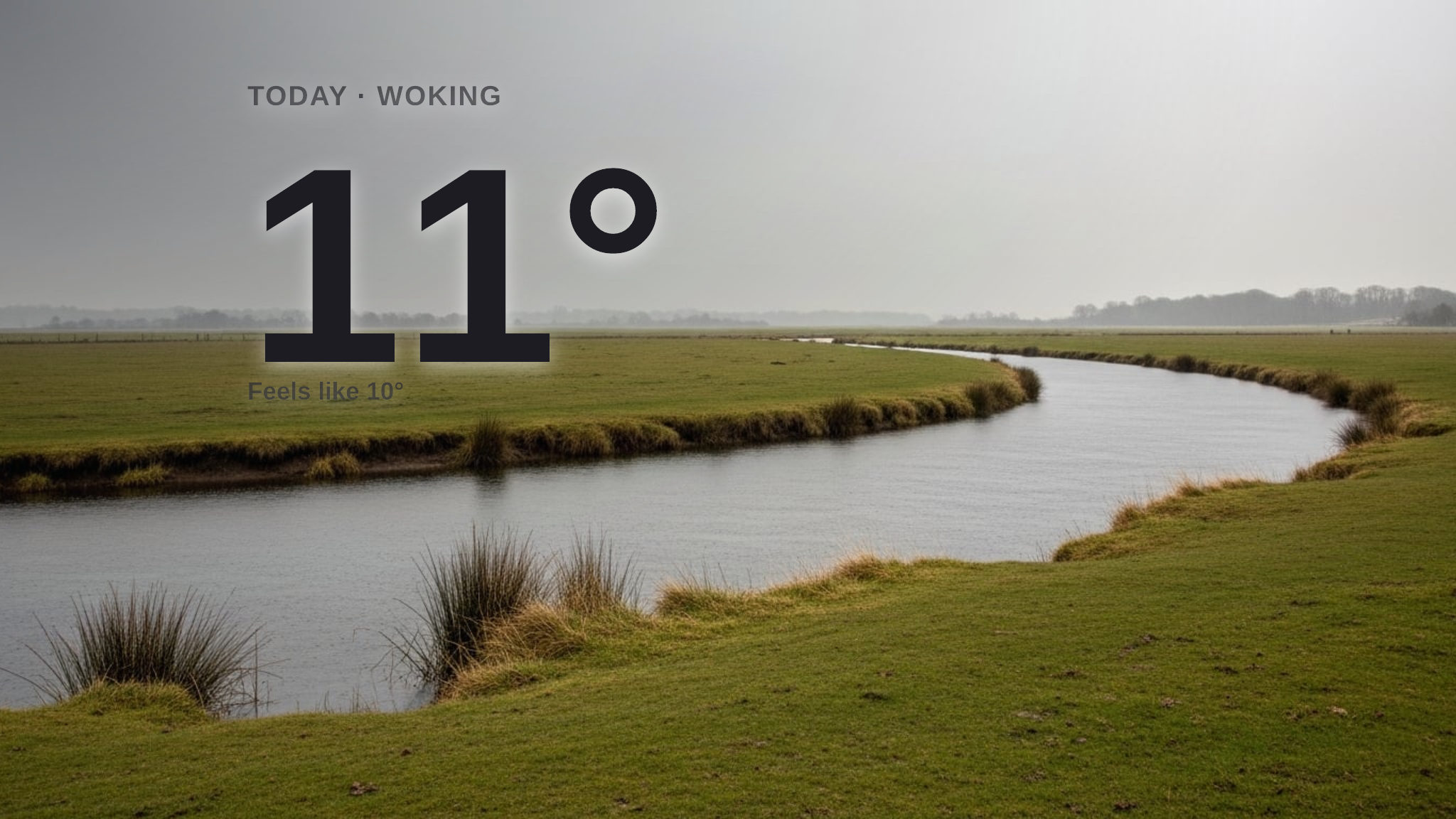 Rain expected for Woking today - here's your Wednesday forecast